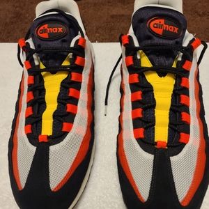 Size 15 Multi Colored Airmax 95